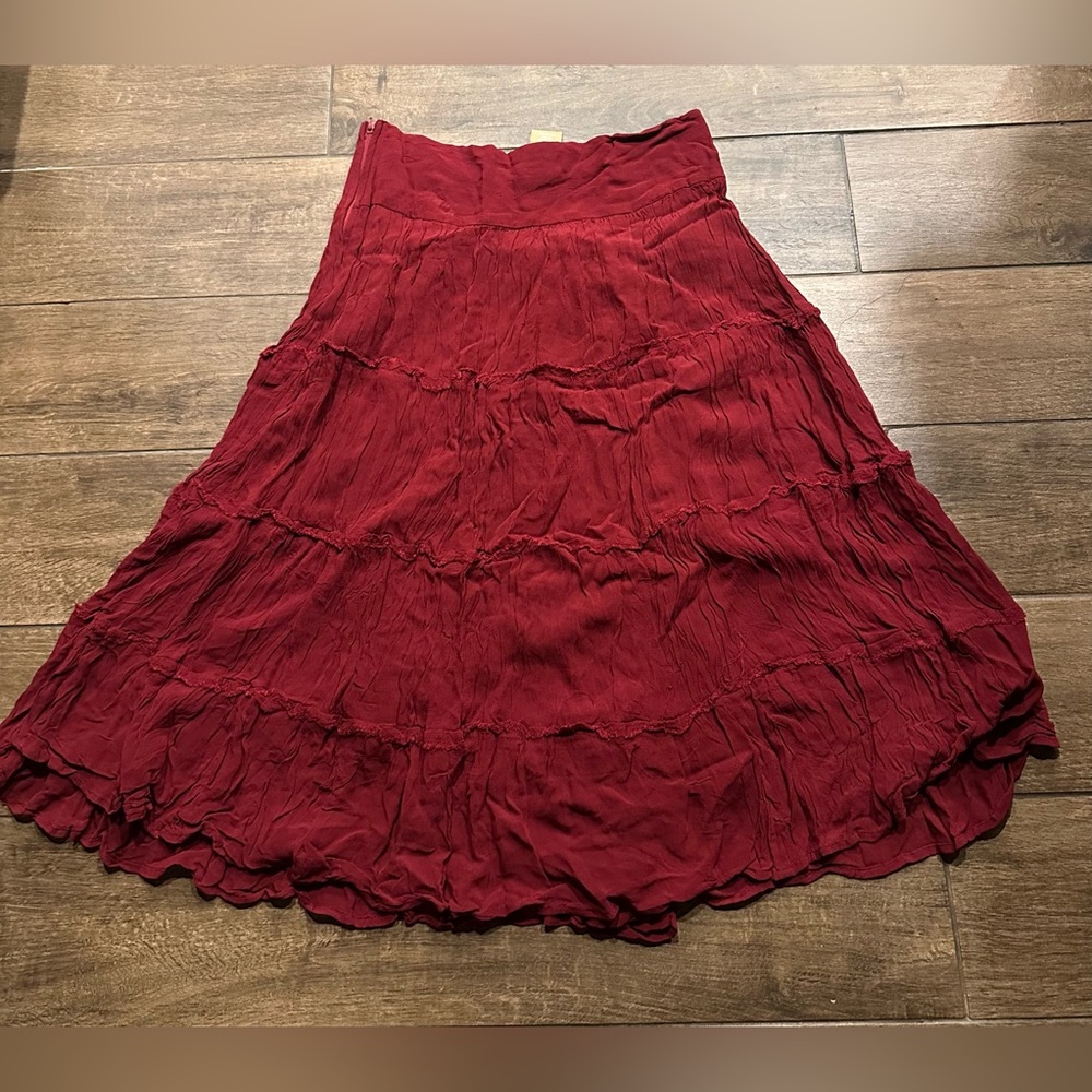 SOLD ✨CLEAROUT✨ VTG TWENTY ONE FOREVER21 Beaded skirt - Picture 2 of 3